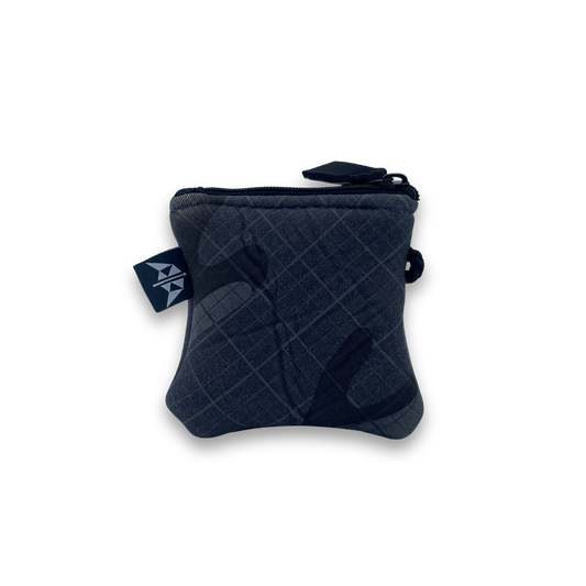 Small Zipped Pouch Recycled Wetsuits