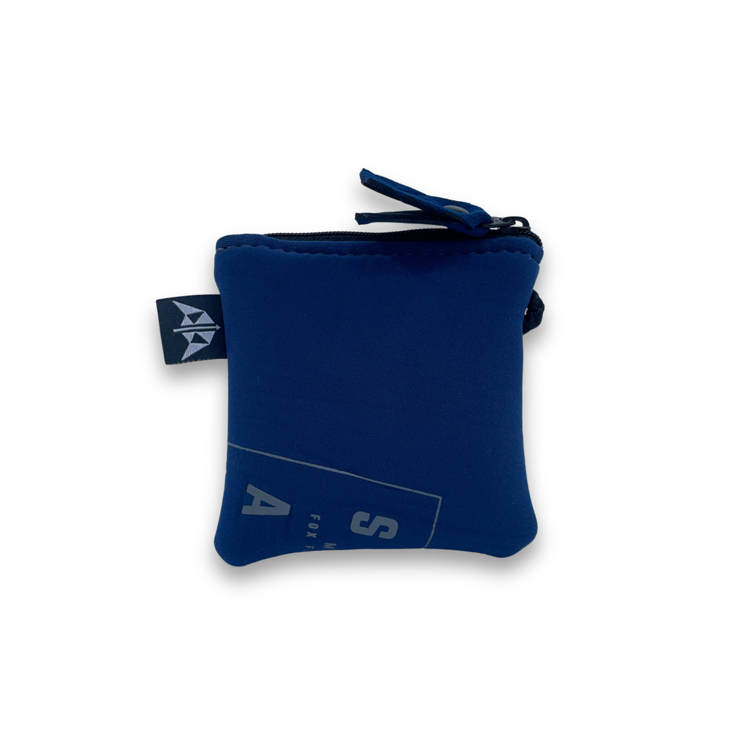 Blue Coin Purse Zipped Recycled from Wetsuits