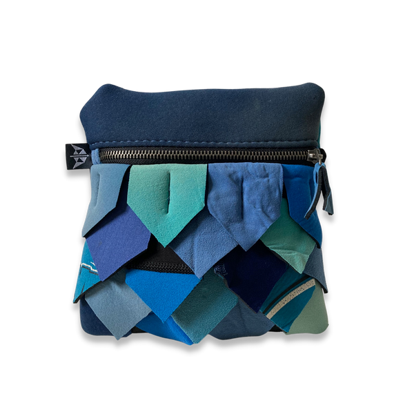 Mermaid Square Pouch | Blue Green
