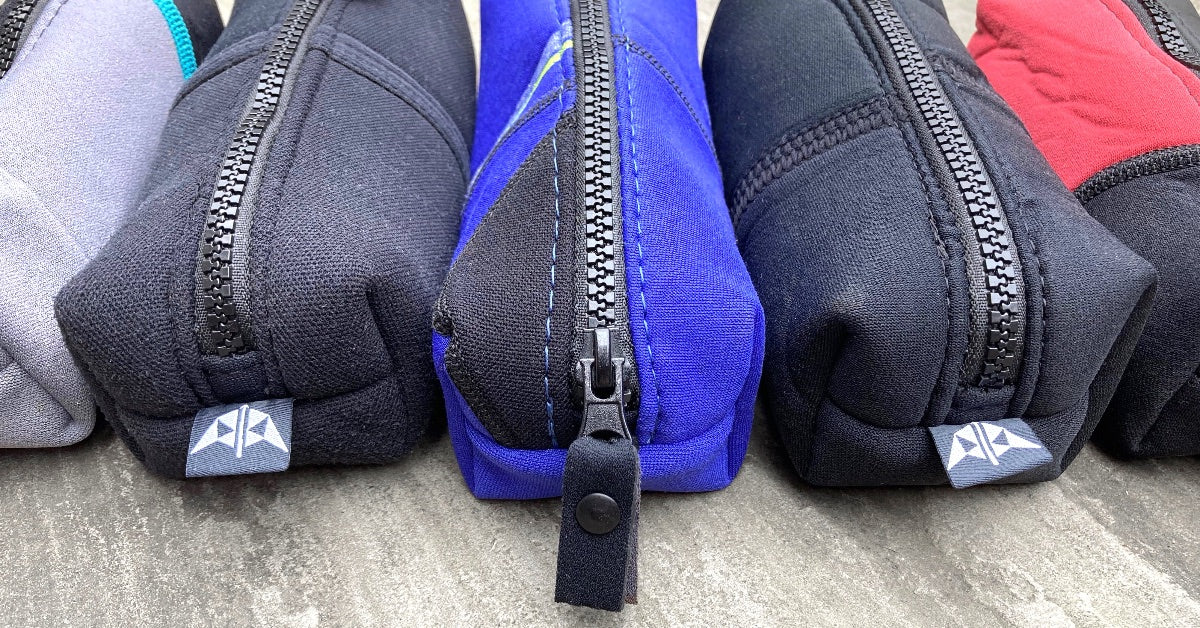 Upcycled Zipped Pencil Case