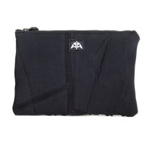 Load image into Gallery viewer, Geometric evening black clutch bag
